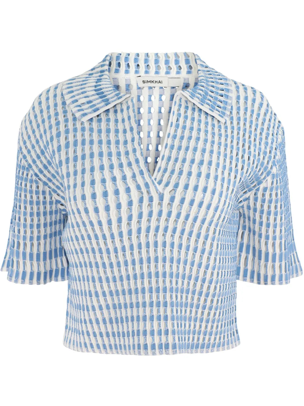 Adley Cropped Polo Top