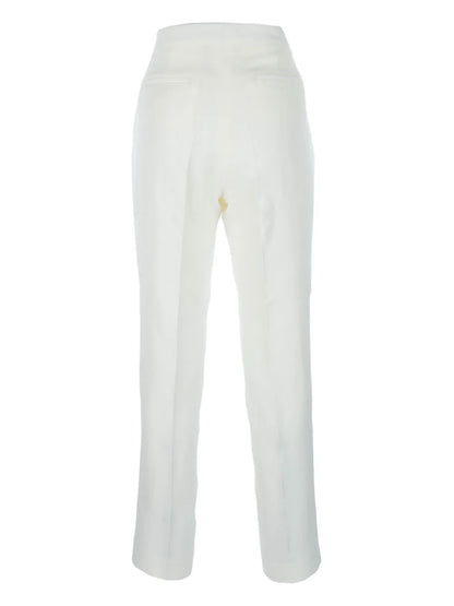 Straight-Leg Trousers