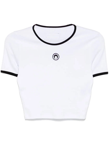 Moon-Logo Cropped Top