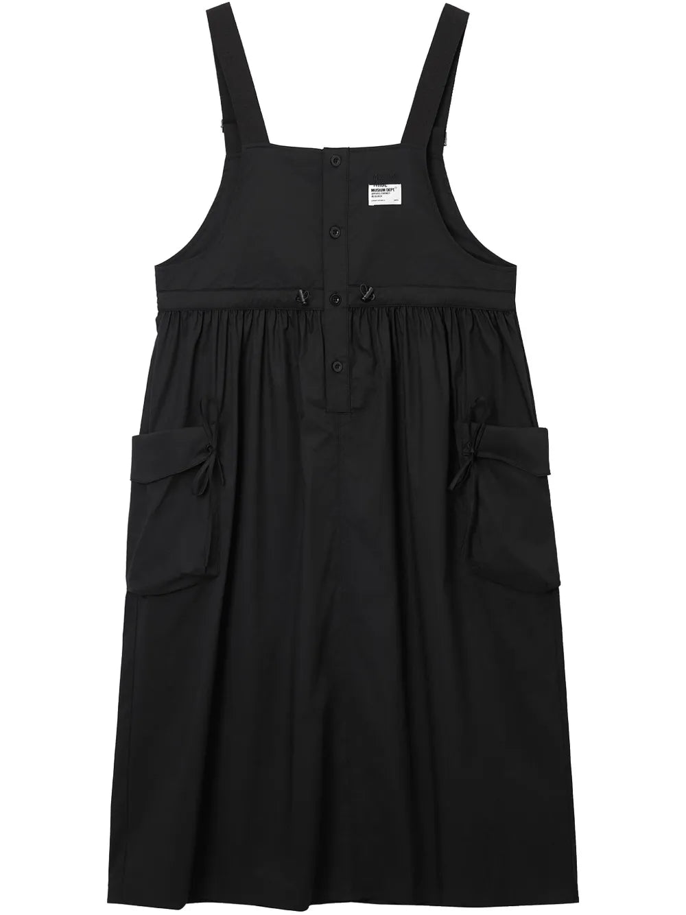 Logo-Patch Midi Dress