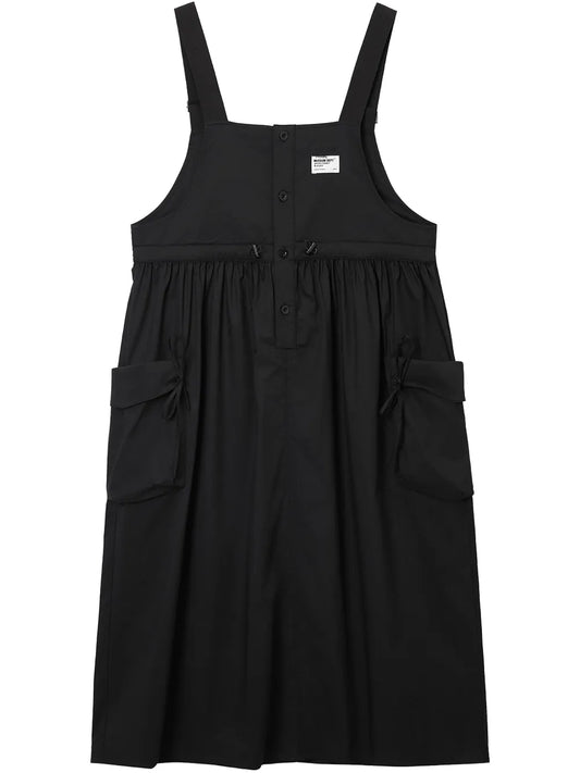 Logo-Patch Midi Dress