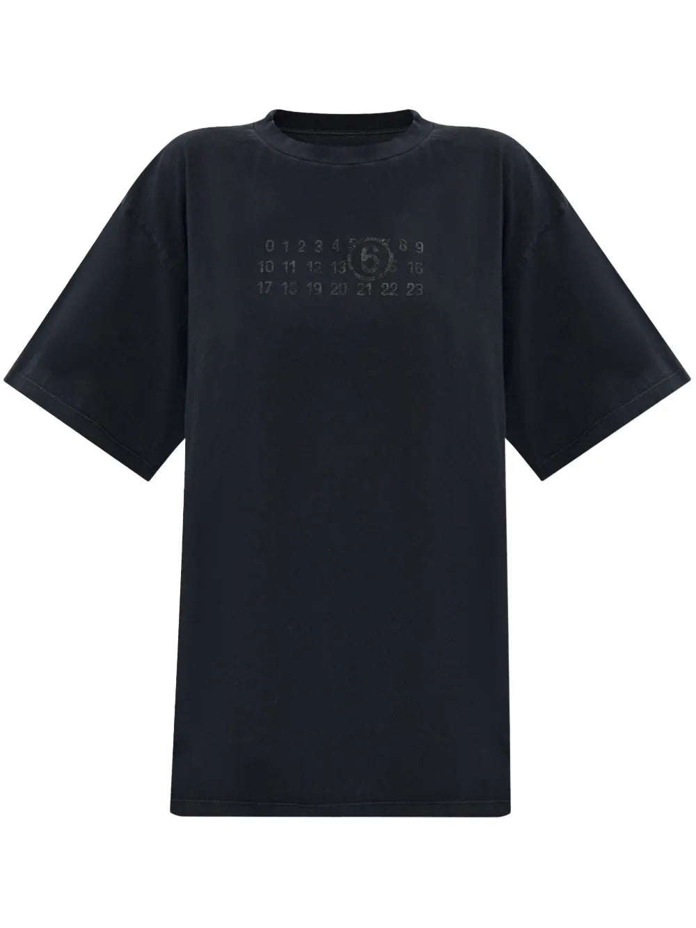 Numbers-Print Cotton T-Shirt