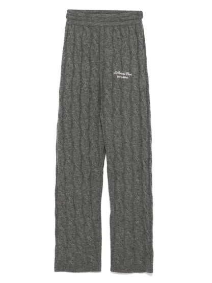 Faubourg Cable-Knit Trousers