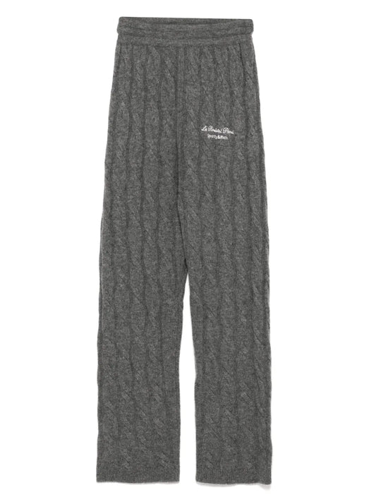 Faubourg Cable-Knit Trousers