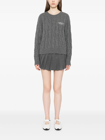 Faubourg Cable-Knit Jumper