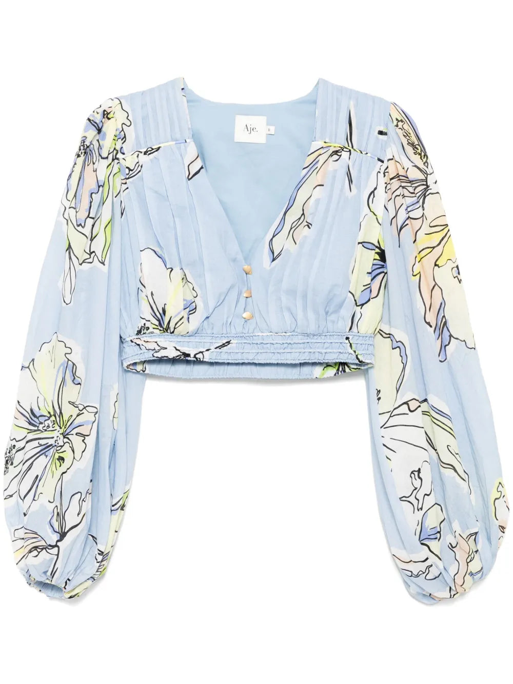 Romantica Voile Crop Top