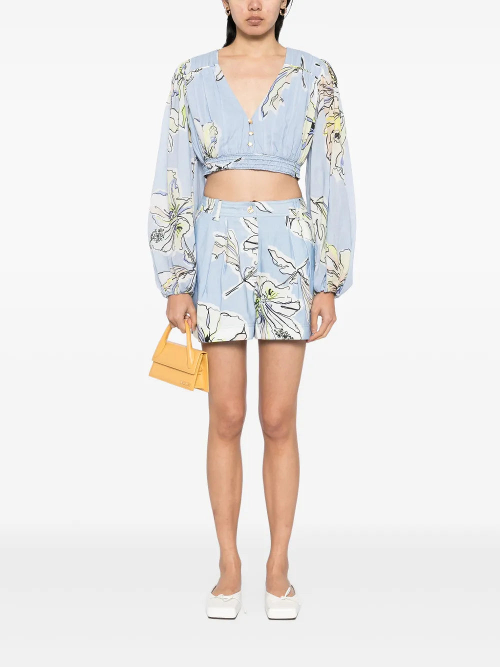 Romantica Voile Crop Top