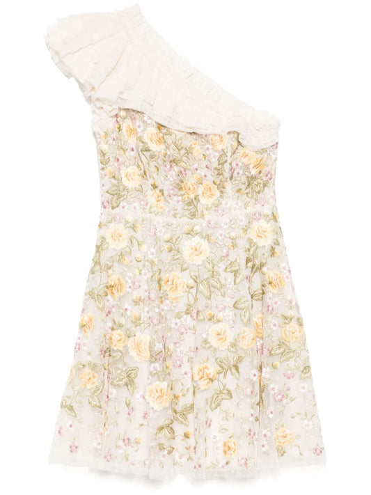 Florine One-Shoulder Mini Dress