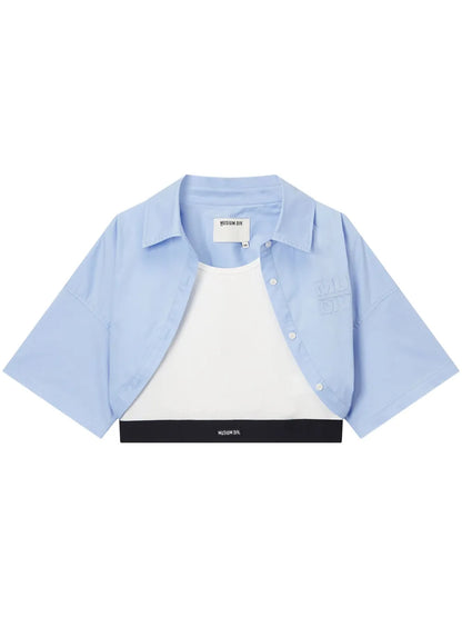Logo-Print Top