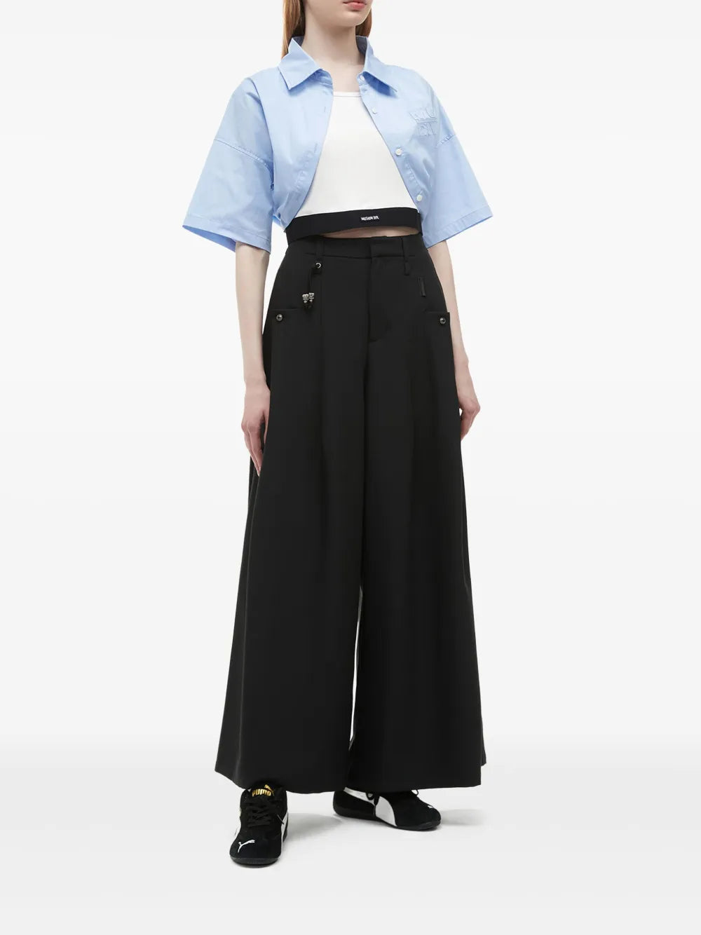 Logo-Print Top