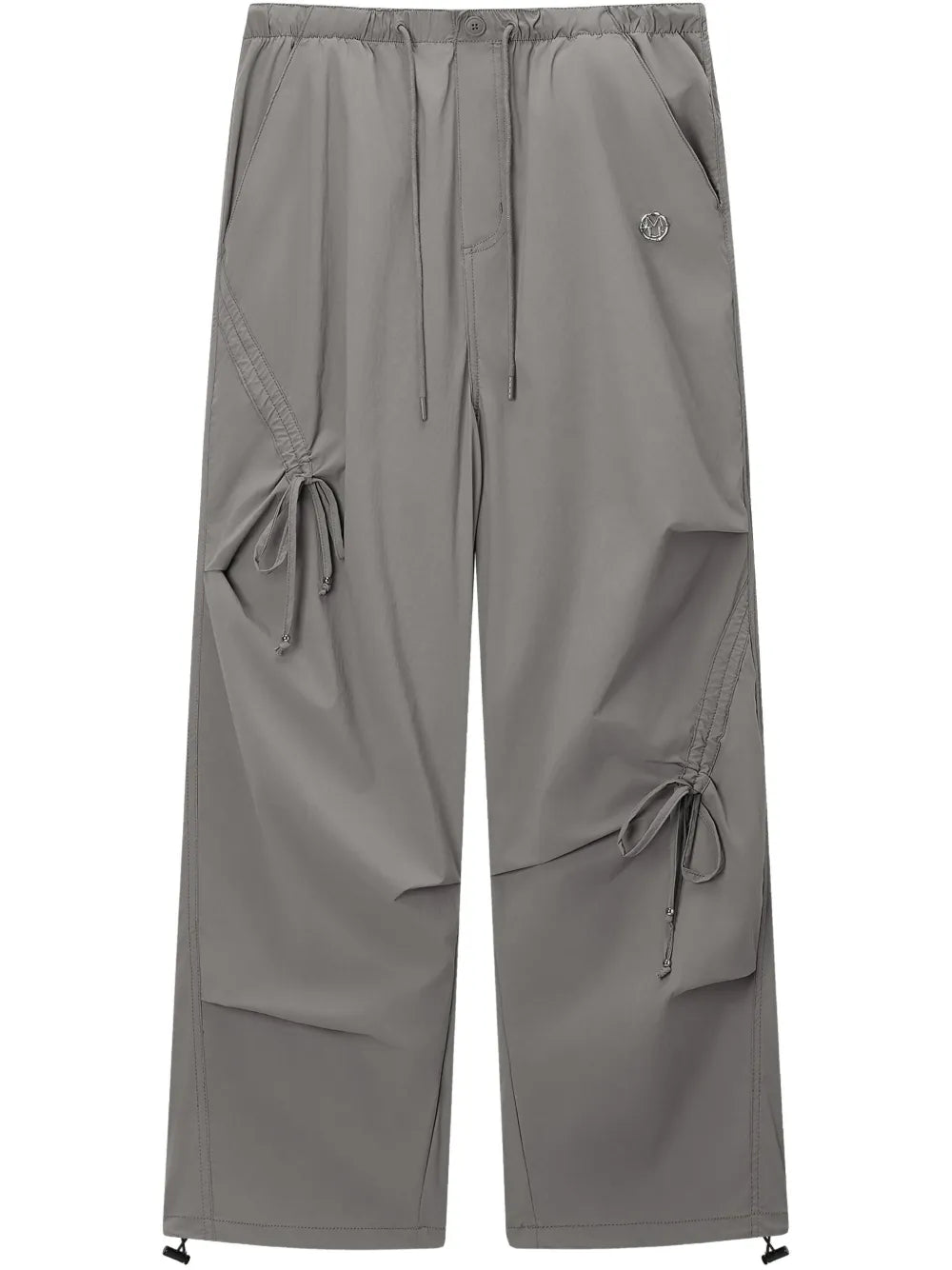 Ruched-Detailing Trousers
