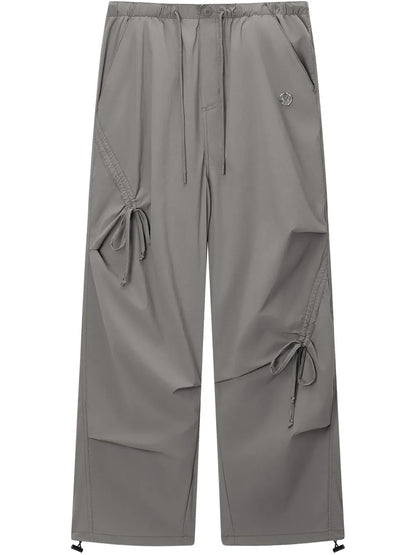 Ruched-Detailing Trousers