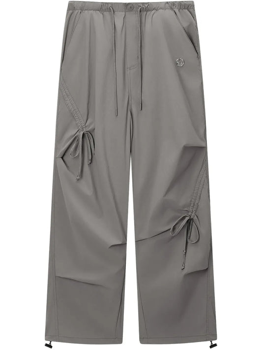 Ruched-Detailing Trousers