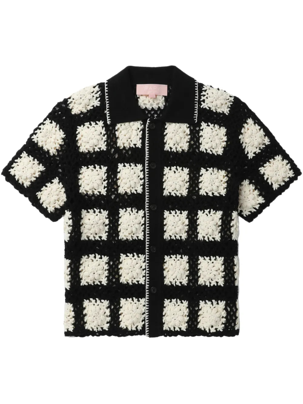 Crochet-Knit Shirt
