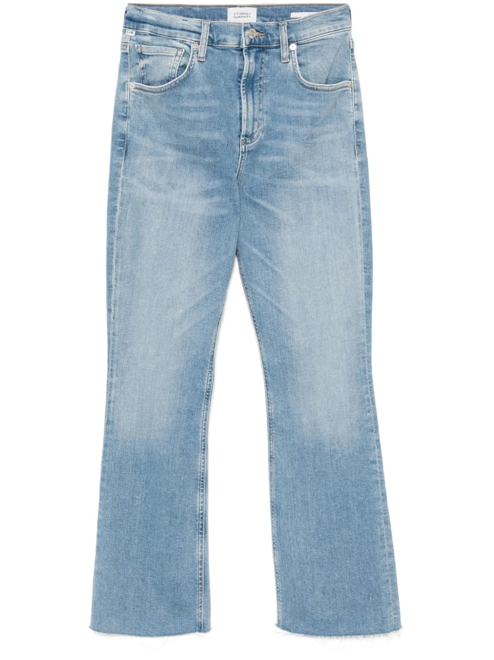 Isola Cropped Bootcut Jeans