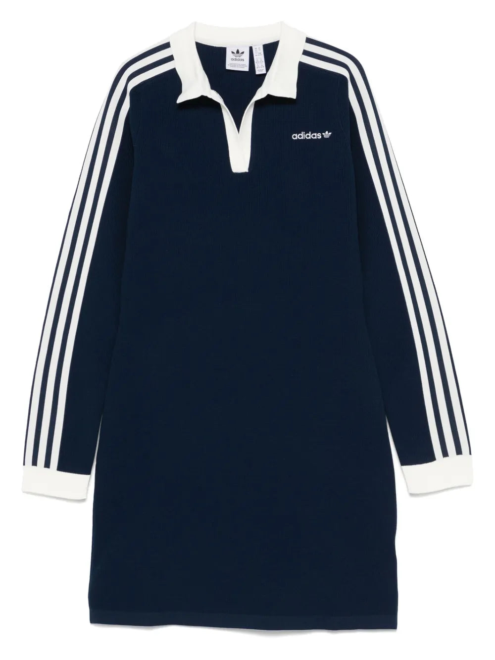 Knitted Polo Mini Dress