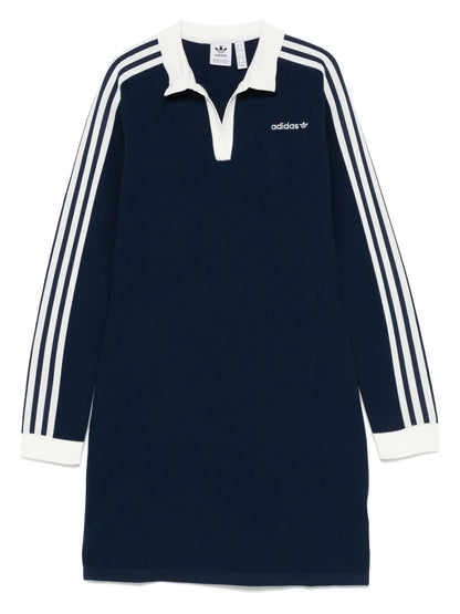 Knitted Polo Mini Dress