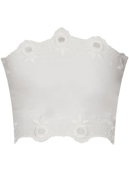 Embroidered Detailing Top