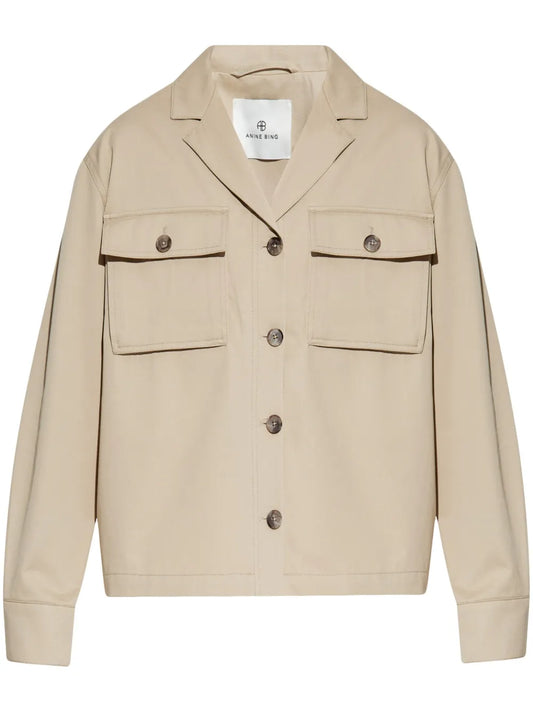 Cotton Shirt Jacket
