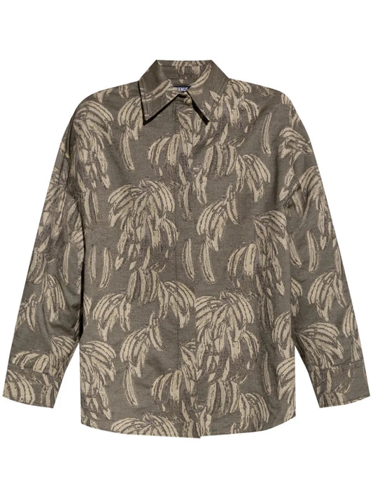 Banana-Jacquard Shirt