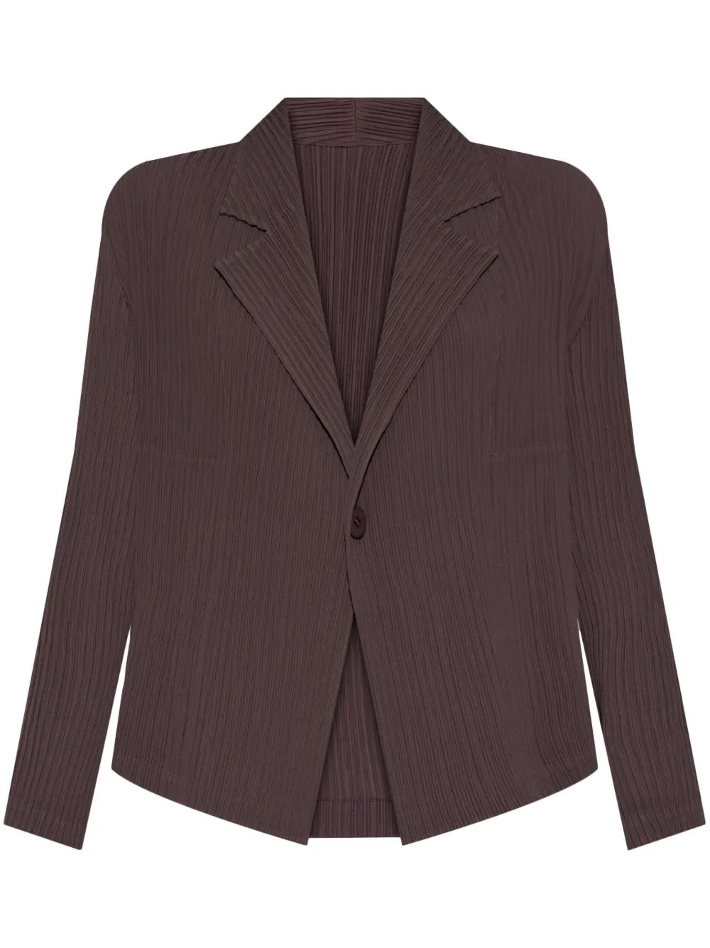 Pleated Blazer