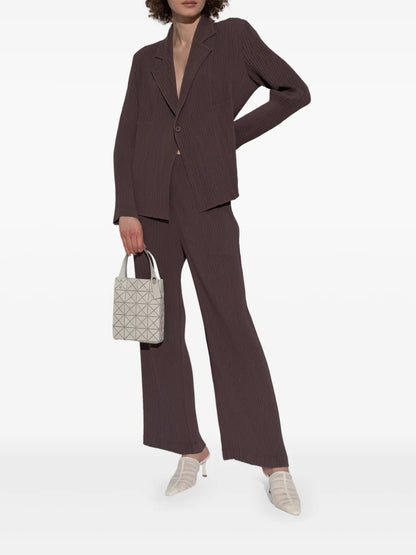 Pleated Blazer