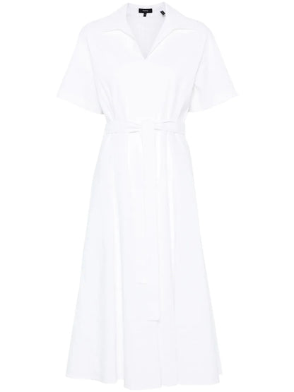 Short-Sleeve Midi Dress