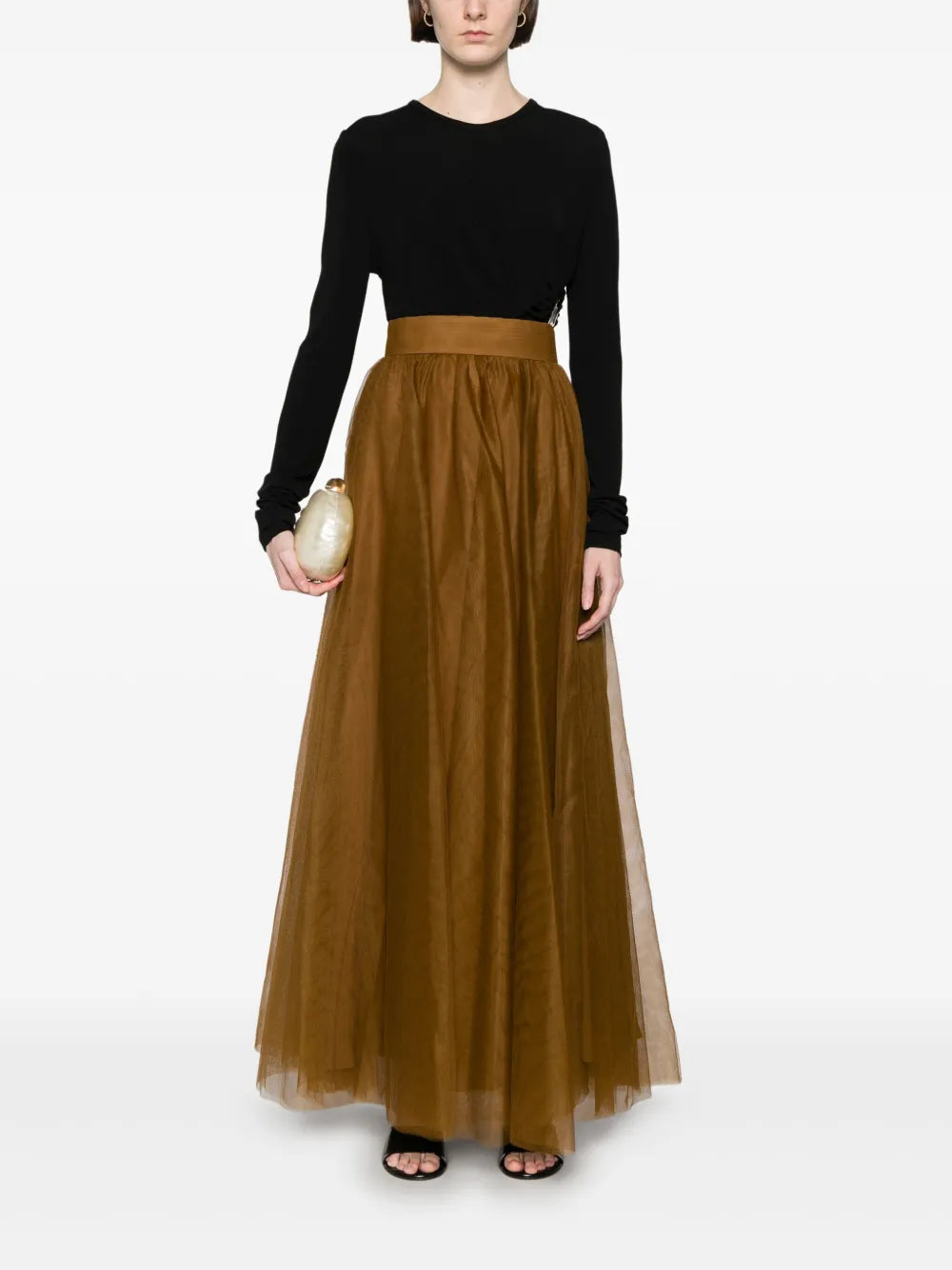 Tulle Maxi Skirt
