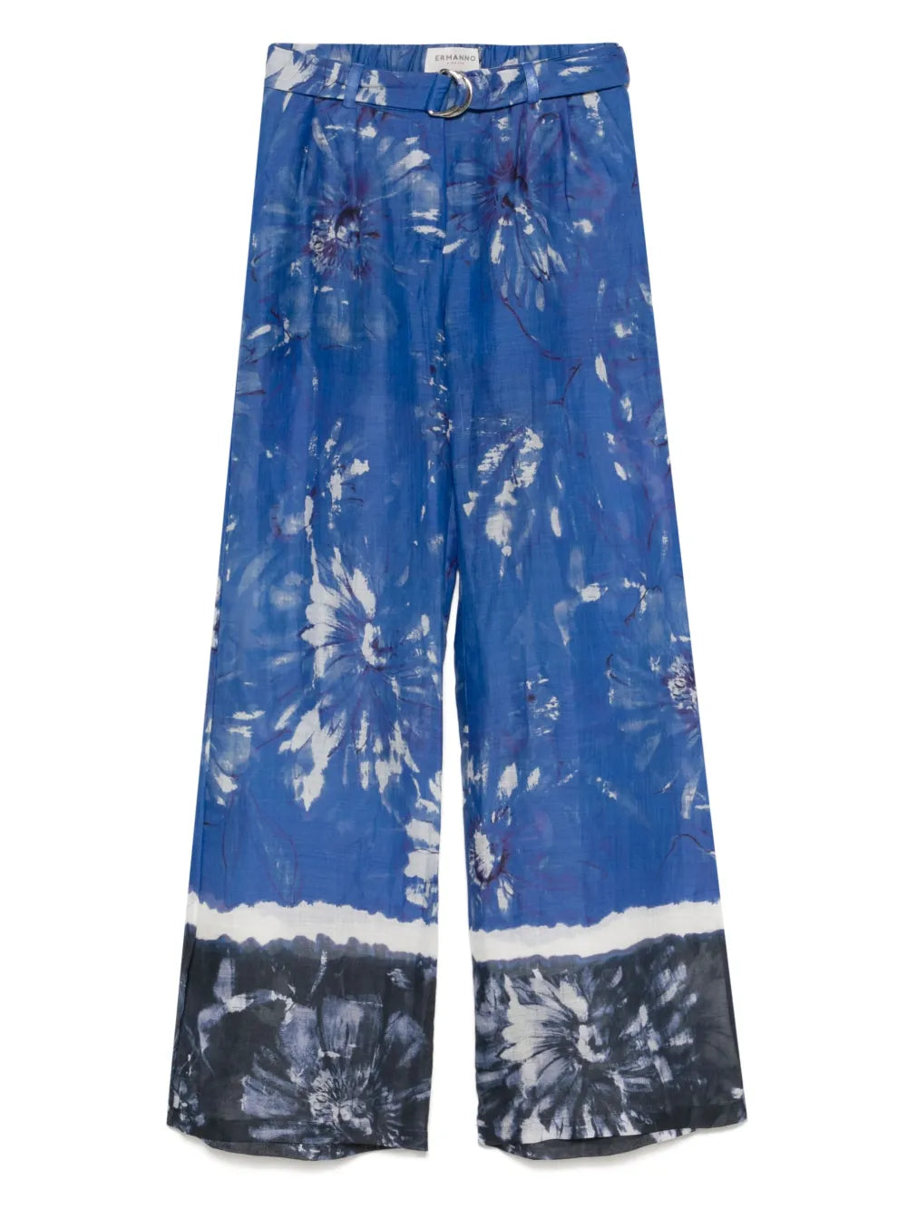 Floral-Print Trousers