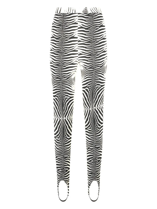Zebra-Print Leggings