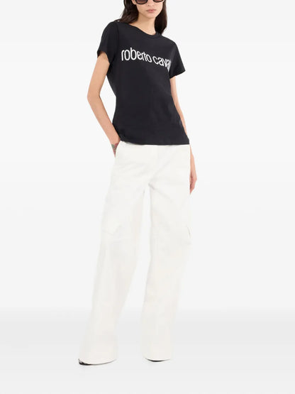 Python-Print Cargo Trousers