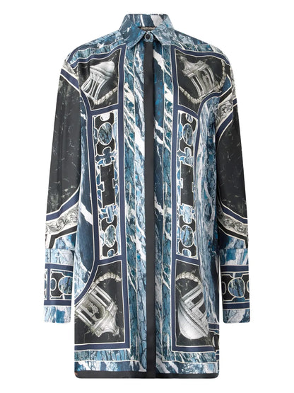 Silk Long Shirt