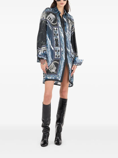 Silk Long Shirt