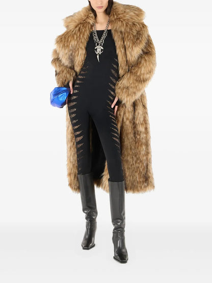 Ripped-Effect Jumpsuit