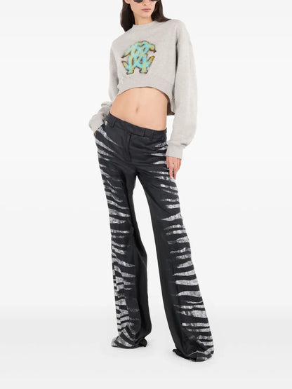 Straight-Leg Trousers
