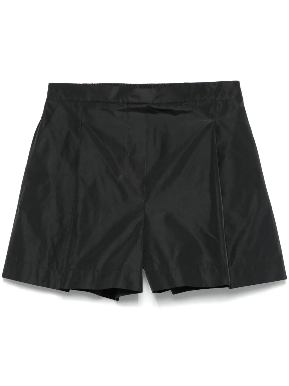 Pleat-Detail Shorts
