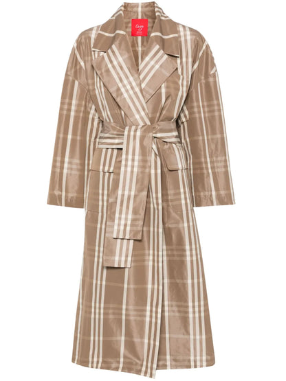 Checked Coat