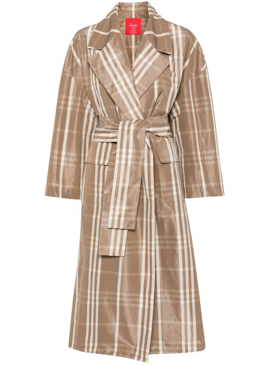Checked Coat