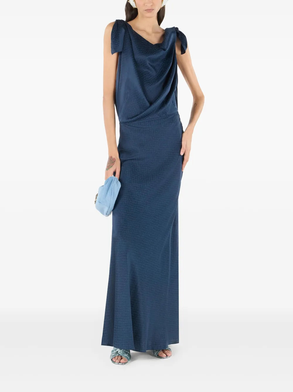 Silk Midi Dress