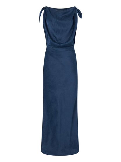 Silk Midi Dress