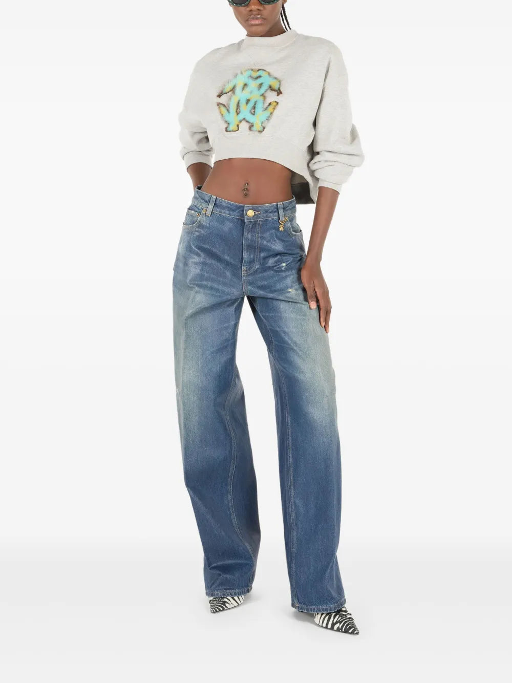 Wide-Leg Jeans