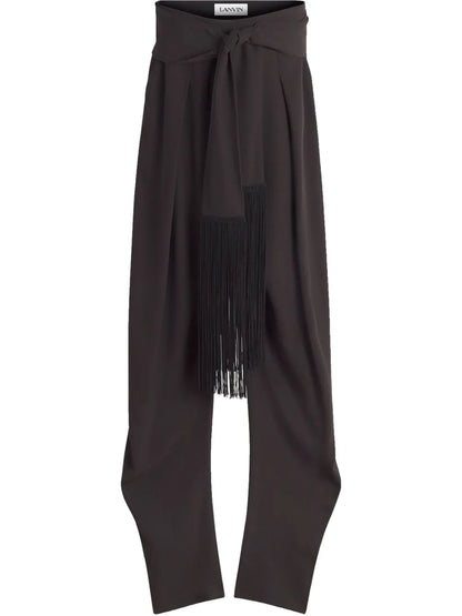 Layered Tapered Trousers