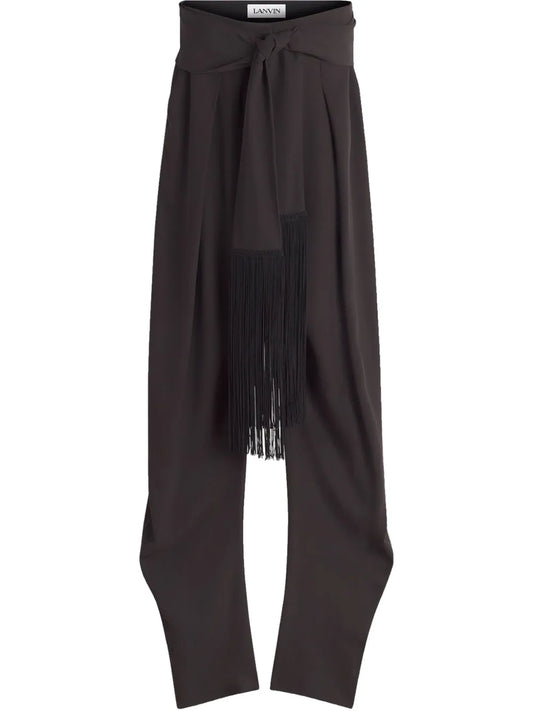 Layered Tapered Trousers