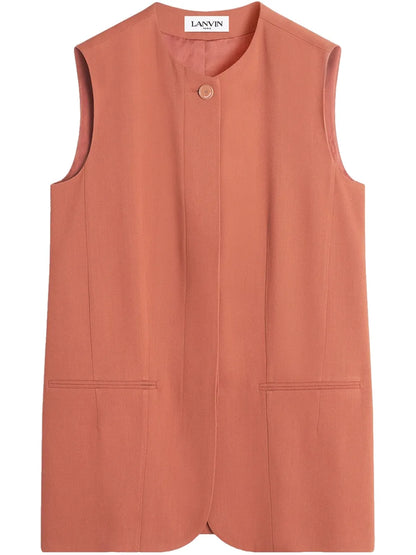 Round Neck Waistcoat