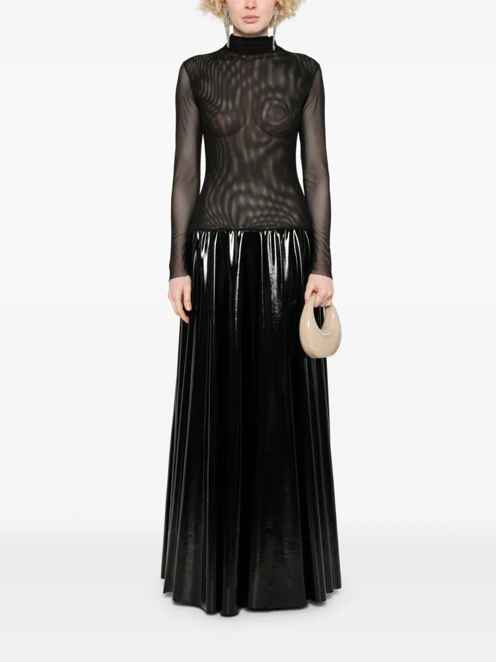 Panelled Maxi Dress