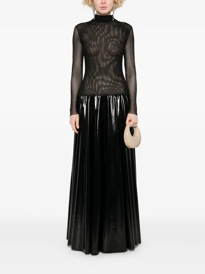 Panelled Maxi Dress
