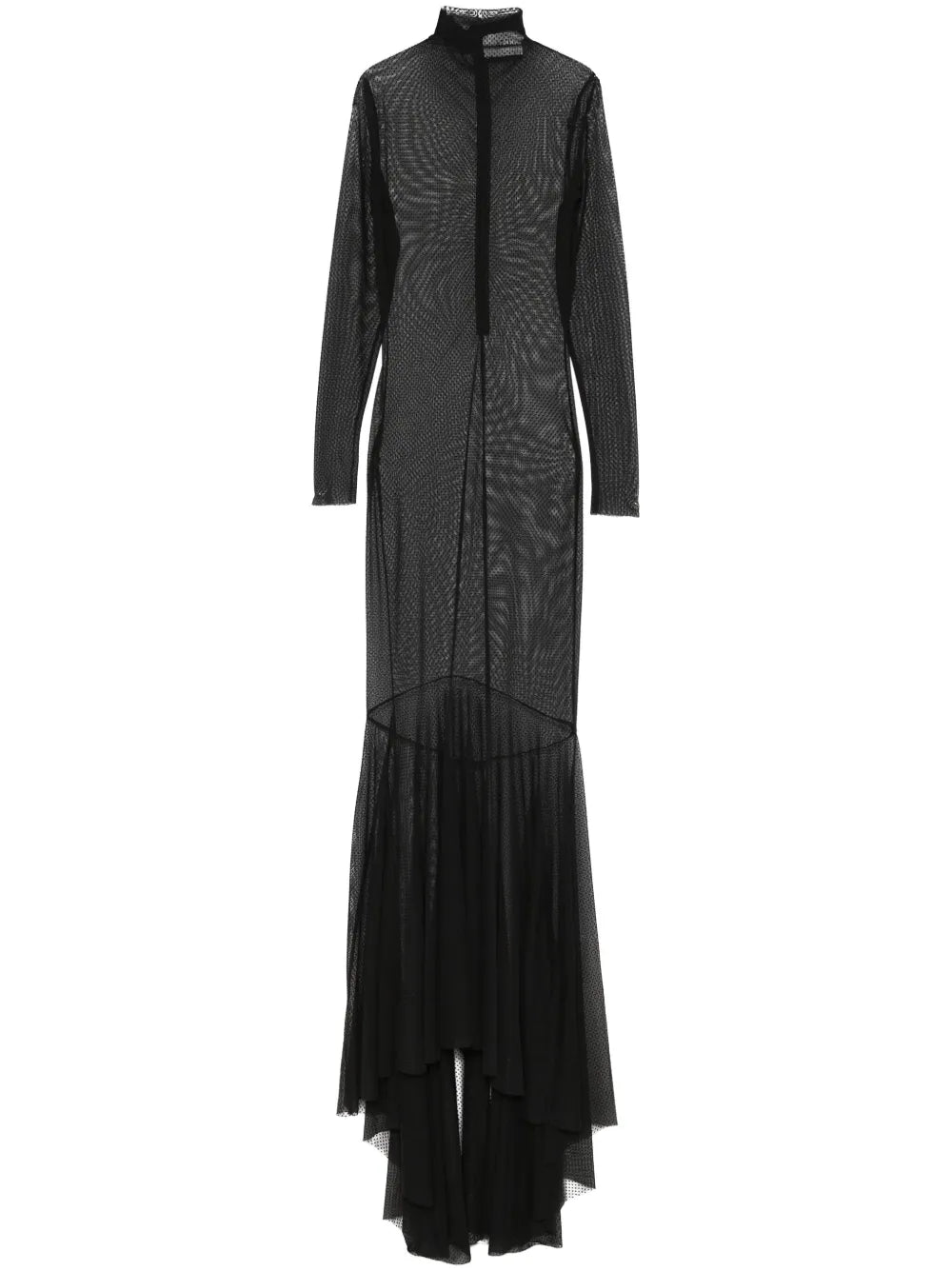 Point D'Esprit Maxi Dress