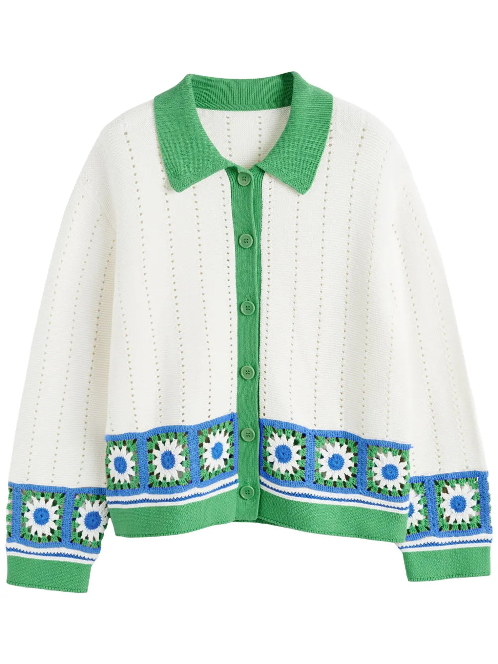 Crochet-Knit Shirt