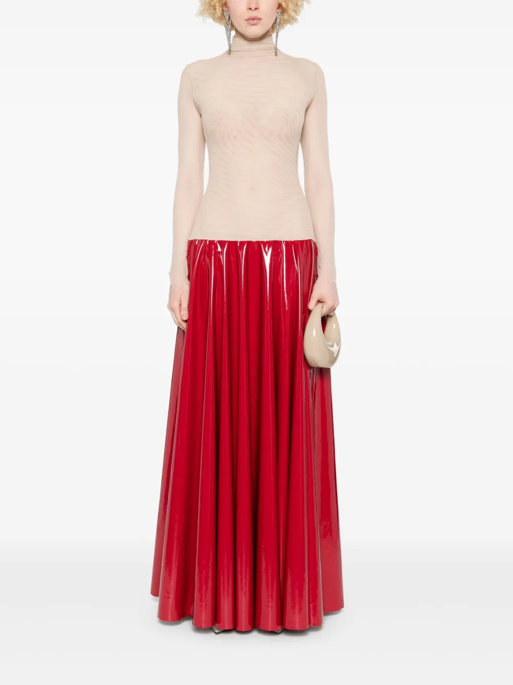 Panelled Maxi Dress