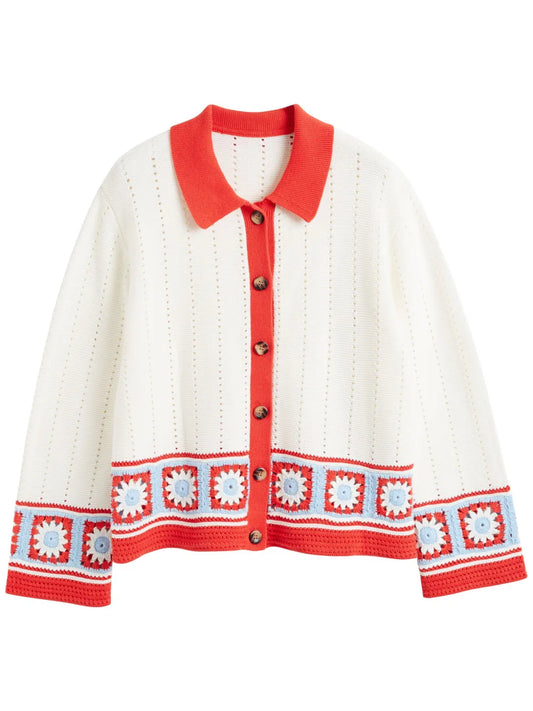 Crochet-Knit Shirt
